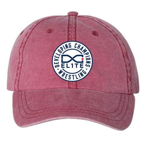 Valucap Pigment-Dyed Cap -- Cardinal