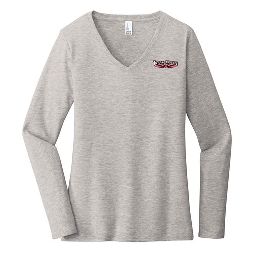 Women's Long Sleeve Tee -- Light Heather Grey