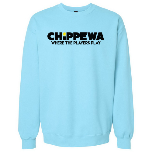 Gildan Adult Softstyle Fleece Crew Sweatshirt -- Sky