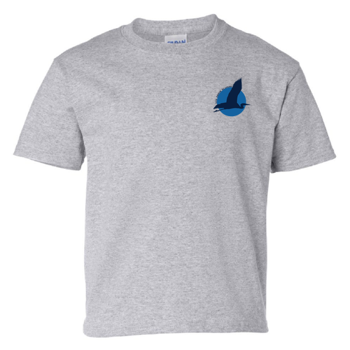 Gildan Ultra Cotton Youth Basic T-Shirt -- Sport Grey