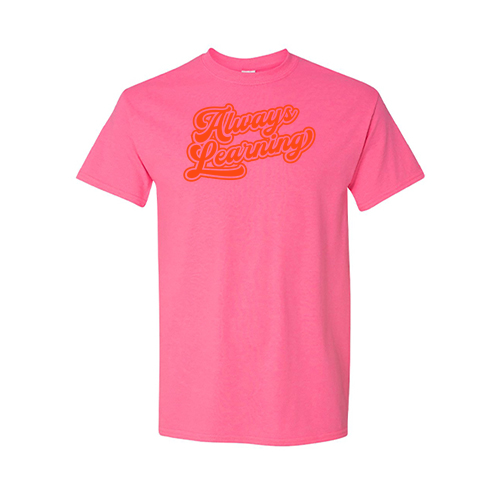 Gildan Heavy Cotton Basic T-Shirt -- Safety Pink