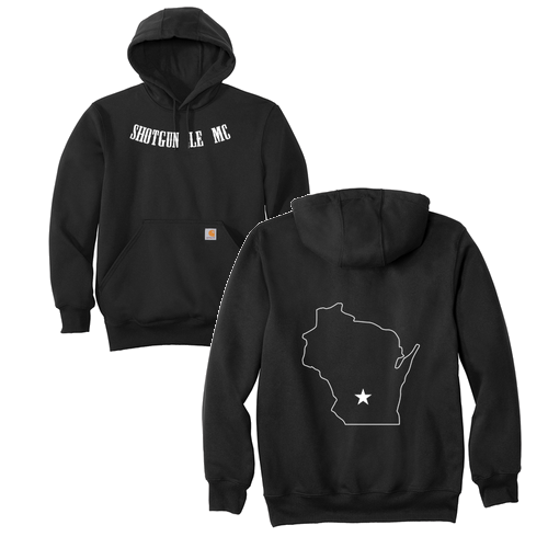 Carhartt Rain Defender Paxton Heavyweight Hooded Sweatshirt -- Black