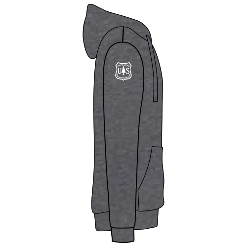 Port and Company Ladies Core Fleece Pullover Hooded Sweatshirt -- Dark Heather Grey