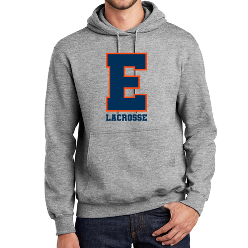 Port & Company Pullover Hooded Sweatshirt -- Athletic Heather