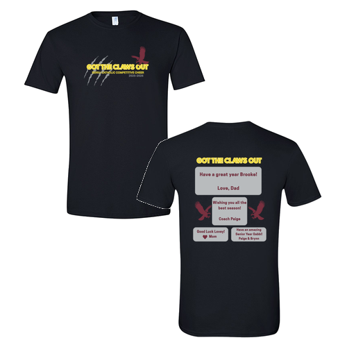 Got the Claws Out Tee -- Black