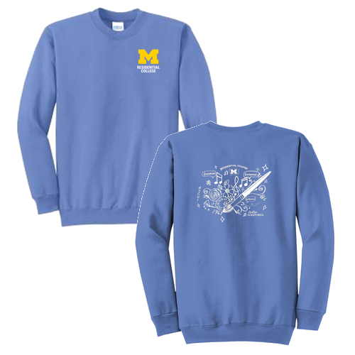 Port and Company Classic Crewneck Sweatshirt -- Carolina Blue