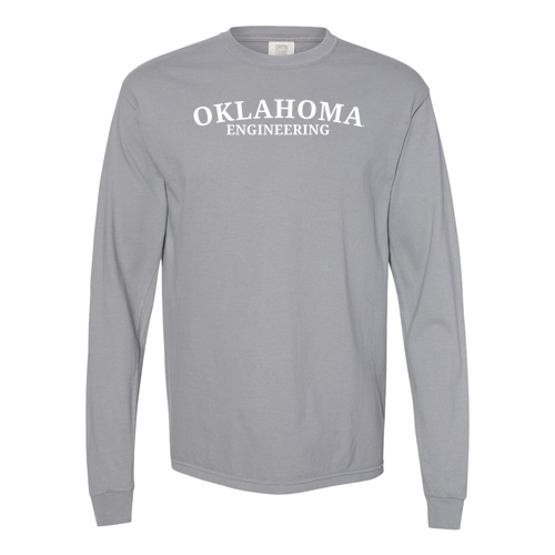 Comfort Colors Ringspun Long Sleeve Tee -- Granite