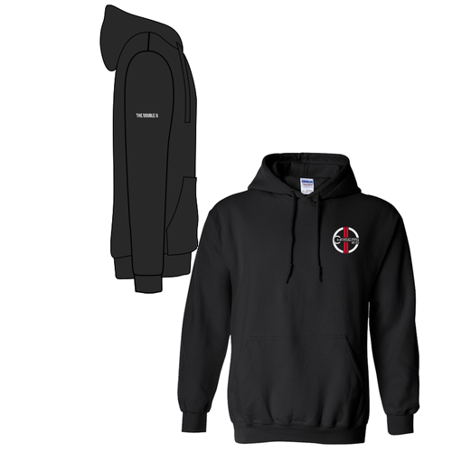 Gildan Heavy Blend Hooded Sweatshirt -- Black