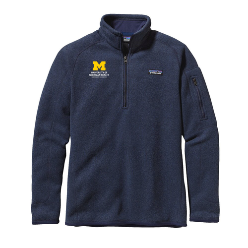 Patagonia Womens Better Sweater 1/4 Zip -- New Navy