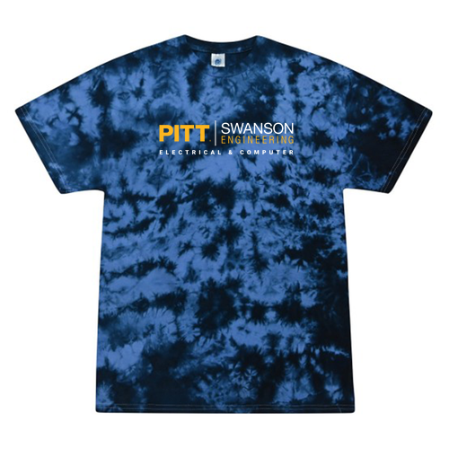 Tie-Dye Crystal Wash T-Shirt -- Cryst Clumb / Nvy