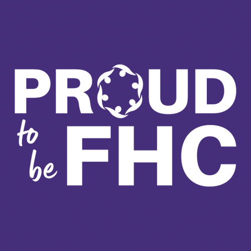 Proud To Be FHC 50/50 Blend Basic T-Shirt -- Purple