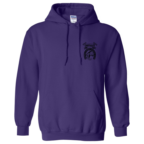 Gildan Heavy Blend Hooded Sweatshirt -- Purple