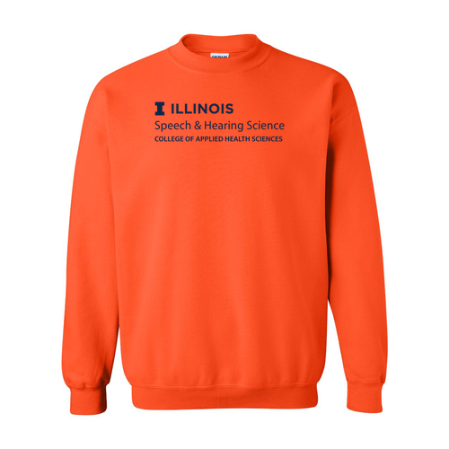 Gildan Heavy Blend Crew Neck Sweatshirt -- Orange