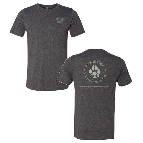 Next Level Apparel Mens 3.7OZ Crew -- Charcoal