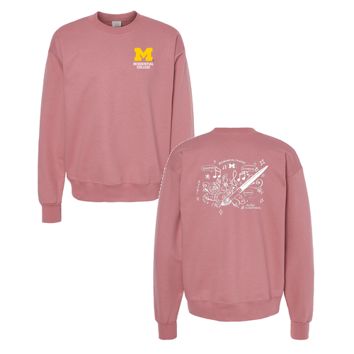 Ultimate Cotton Crewneck Sweatshirt -- Mauve