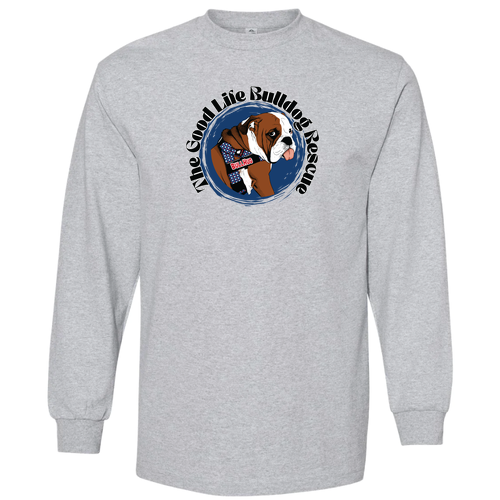 Good Life Gus Tee Long Sleeve Tee -- Heather Grey