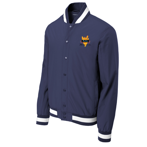 Sport-Tek Insulated Varsity Jacket -- True Navy