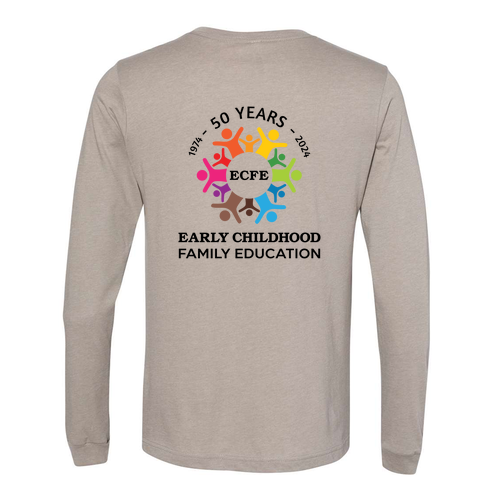 Bella+Canvas Unisex Heather Cvc Long Sleeve Tee- Heathers -- Heather Stone