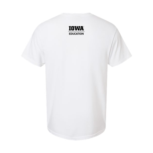 Hawkeye Teachers Comfort Colors Heavyweight Adult T-Shirt -- White