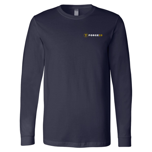 Unisex Jersey Longsleeve Tee -- Navy