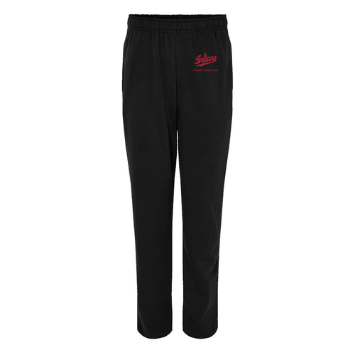 Script Indiana Women's Rugby Club Bella + Canvas- Sweatpants- Black