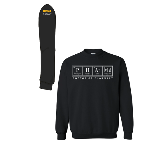 Gildan Heavy Blend Crew Neck Sweatshirt -- Black