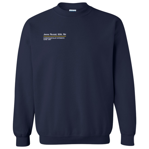 Gildan Heavy Blend Crew Neck Sweatshirt -- Navy