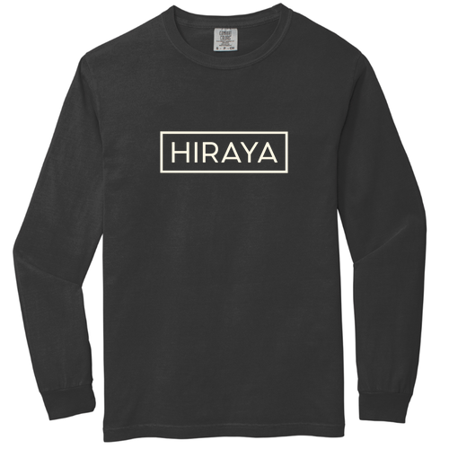 Hiraya Classic Logo Long Sleeve Tee -- Graphite