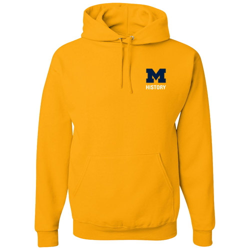 Jerzees 8 oz 50/50 Nublend Adult Hooded Sweatshirt -- Gold