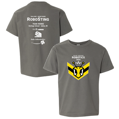 Youth Gildan Softstyle Fitted T-Shirt -- Charcoal