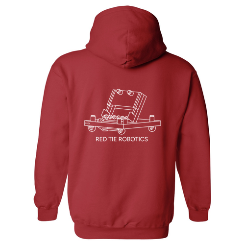 Gildan Heavy Blend Hooded Sweatshirt -- Red