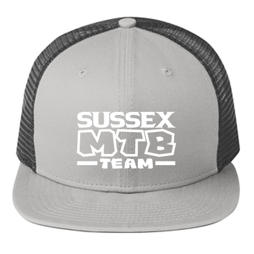 New Era Original Fit Snapback Trucker Hat -- Grey / Graphite