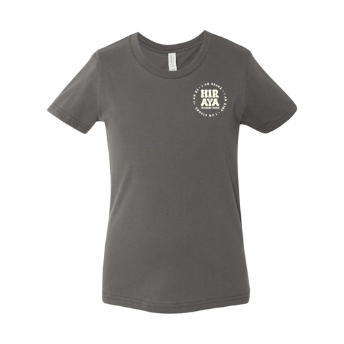 I am Brave Youth Tee -- Asphalt