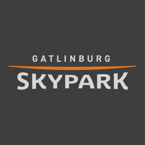 Gatlinburg Skypark Logo 1 Grey & Orange Ink -- Short Sleeve Heavy Metal