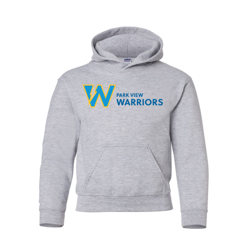 Gildan Heavy Blend Youth Hooded Sweatshirt -- Sport Grey