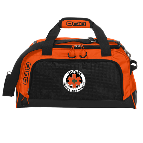Ogio Breakaway Duffell -- Hot Orange/ Black
