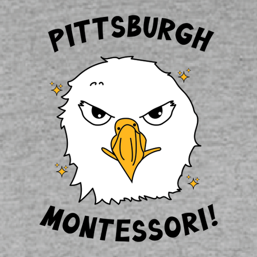 Youth Cotton T-Shirt, Original Student Design -- Sport Grey