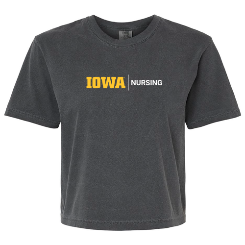 Comfort Color Lady's Heavyweight Boxy Tee -- Pepper