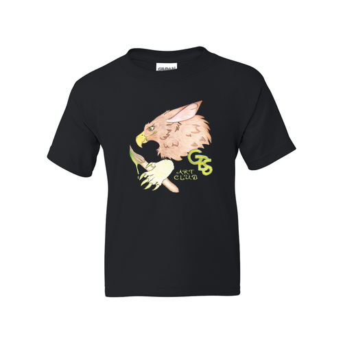 Gildan DryBlend 50/50 Youth T-Shirt -- Black