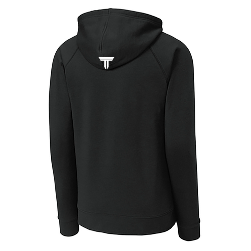 Sport-Tek Drive Fleece Pullover Hoodie Black Logo only