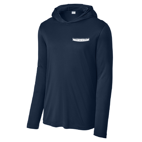 Sport-Tek Posi-UV Pro Long Sleeve Hoodie -- True Navy