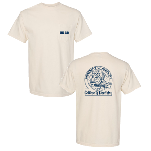 Comfort Colors Unisex Garment-Dyed Heavyweight Pocket T-Shirt -- Ivory