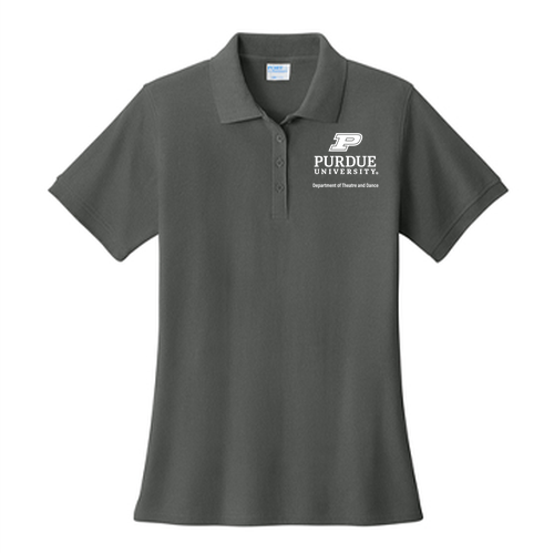 Port & Company Ladies Charcoal Polo