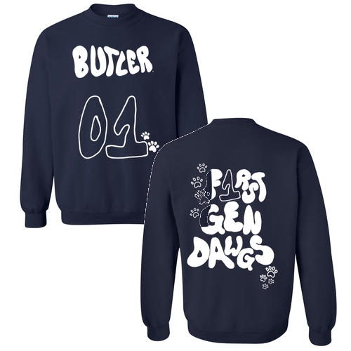 Gildan Heavy Blend Crew Neck Sweatshirt -- Navy