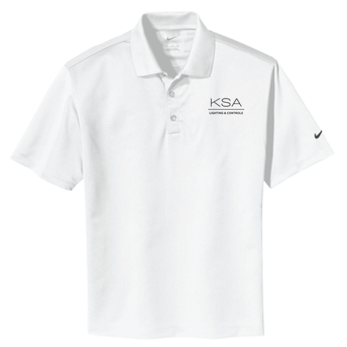 Nike Golf Tech Basic Dri Fit Polo -- White