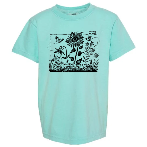 Comfort Colors Youth Garment-Dyed Heavyweight T-Shirt -- Chalky Mint