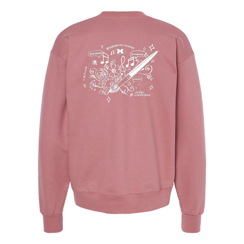 Ultimate Cotton Crewneck Sweatshirt -- Mauve