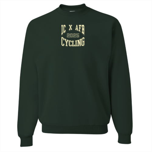 Jerzees 8 Oz., 50/50 Nublend Fleece Crew -- Forest Green