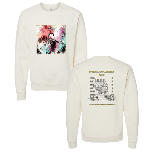 Jerzees 8 Oz., 50/50 Nublend Fleece Crew -- Sweet Cream Heather