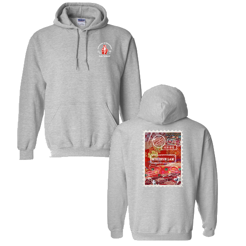 Gildan Heavy Blend Hooded Sweatshirt -- Sport Grey